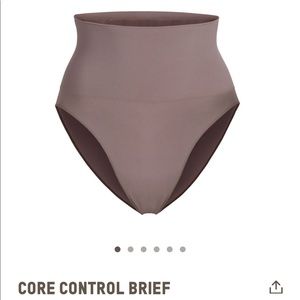 KIM KARDASHIAN SKIMS CORE CONTROL BRIEF